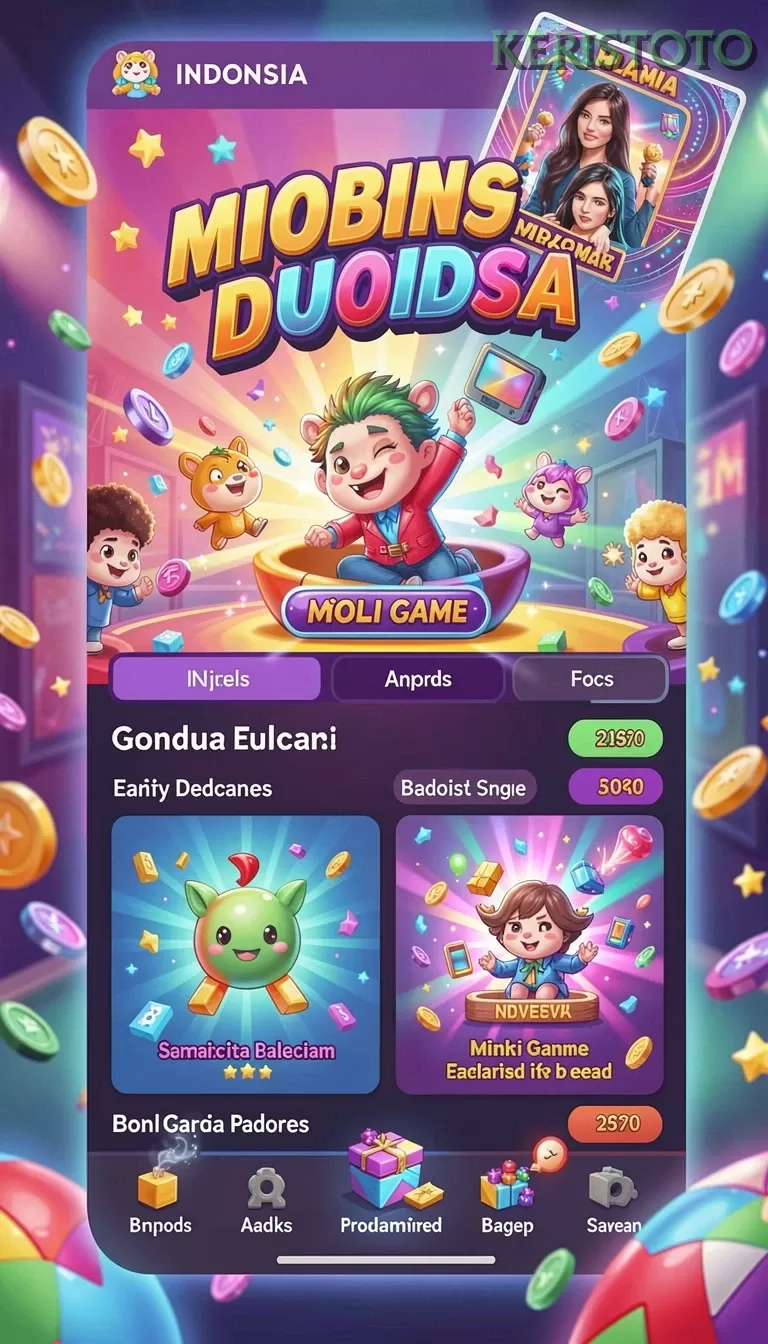 Cuplikan layar IDA777 — aktivitas